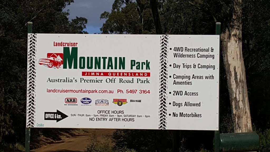 Landcruiser Mountain Park | campground | 669 Diaper Rd, Kingaham QLD 4515, Australia | 0754973164 OR +61 7 5497 3164