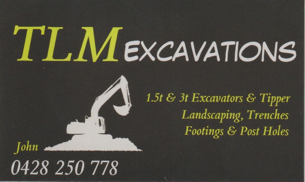 TLM Excavations | 295 Sinclair St S, Elliminyt VIC 3250, Australia | Phone: 0428 250 778