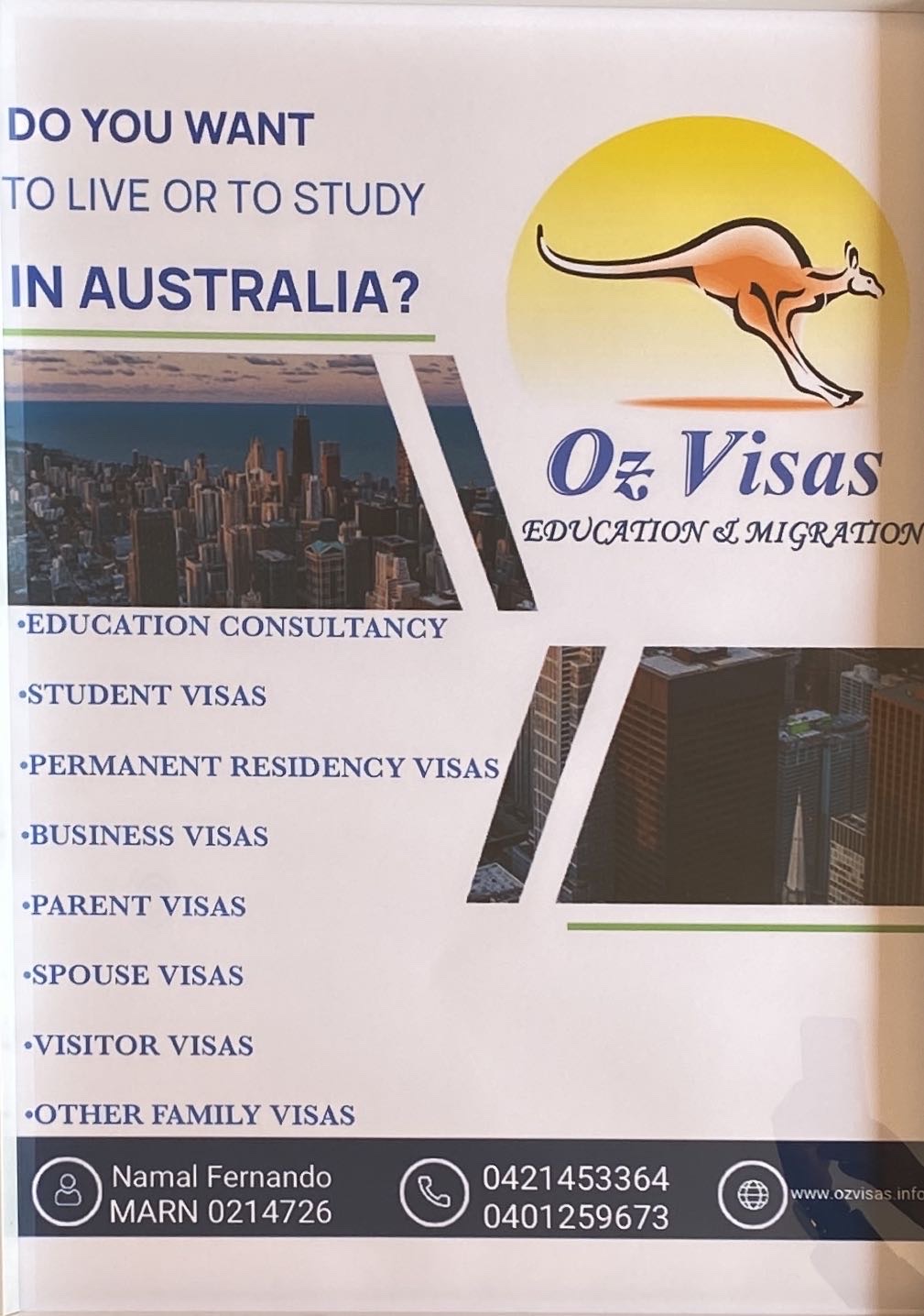 Oz Visas Pty Ltd | 31 Highview Rd, Balwyn North VIC 3104, Australia | Phone: 0421 453 364