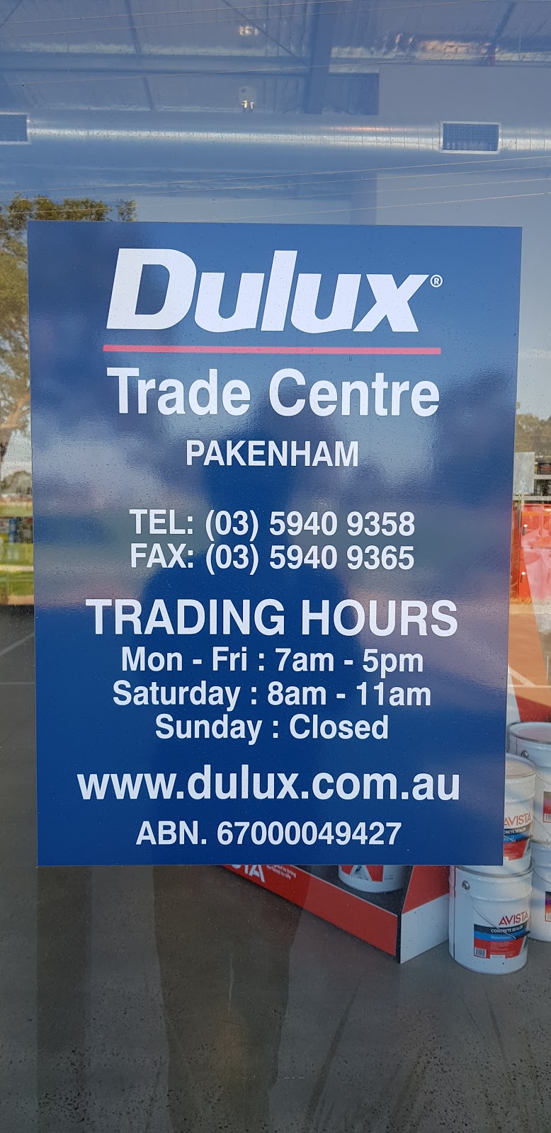 Dulux Pakenham | home goods store | 917 Princes Hwy, Pakenham VIC 3810, Australia | 0359409364 OR +61 3 5940 9364