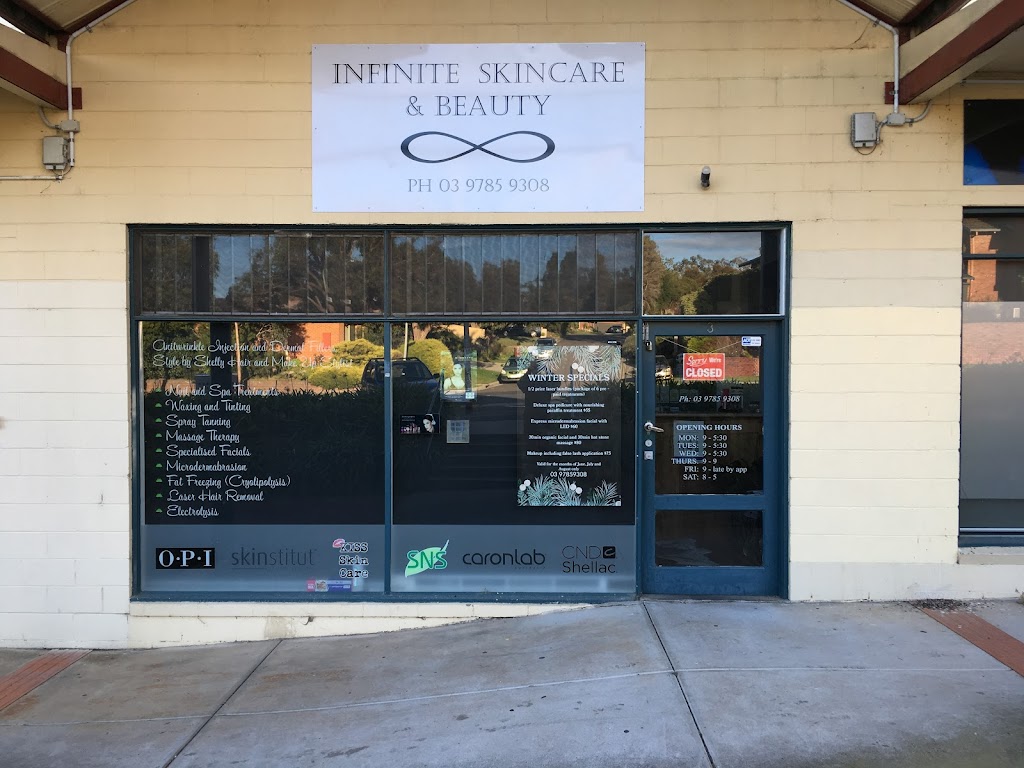 Infinite Skincare & Beauty | 300 Heatherhill Rd, Frankston VIC 3199, Australia | Phone: (03) 9785 9308