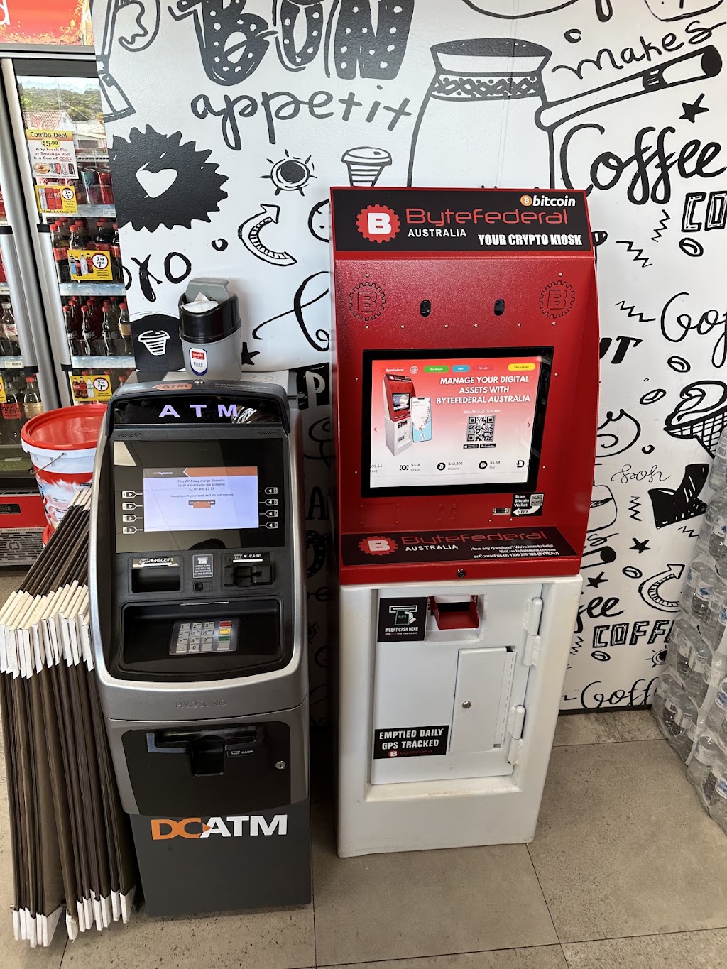 ByteFederal Australia Bitcoin ATM (Ultra Petroleum Edgeworth) | 780 Main Rd, Edgeworth NSW 2285, Australia | Phone: 1300 298 328
