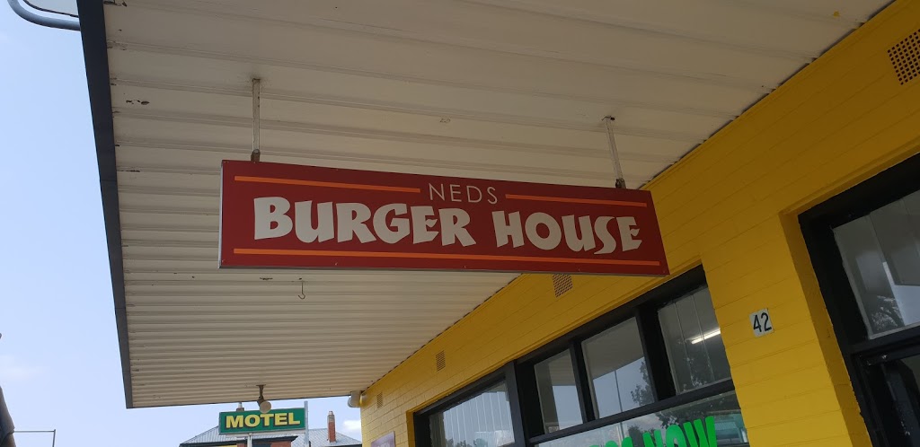 Neds Burger House | meal takeaway | 42 Gladstone St, Glenrowan VIC 3675, Australia | 0357662023 OR +61 3 5766 2023