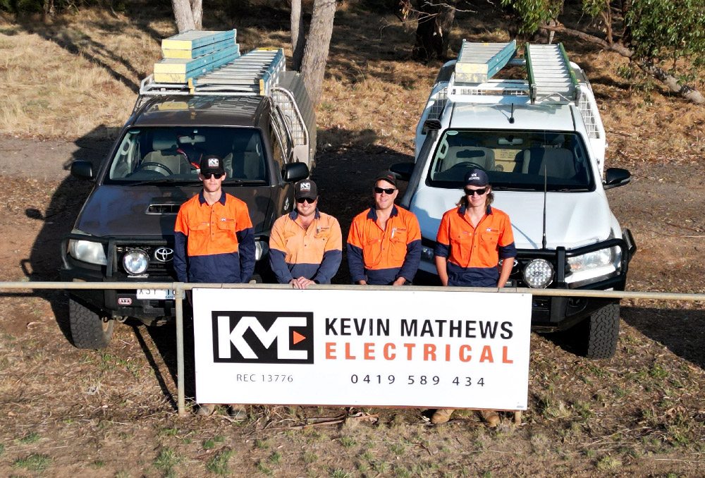 Kevin Mathews Electrical | 17 Kenean Ct, Mandurang VIC 3551, Australia | Phone: 0419 589 434