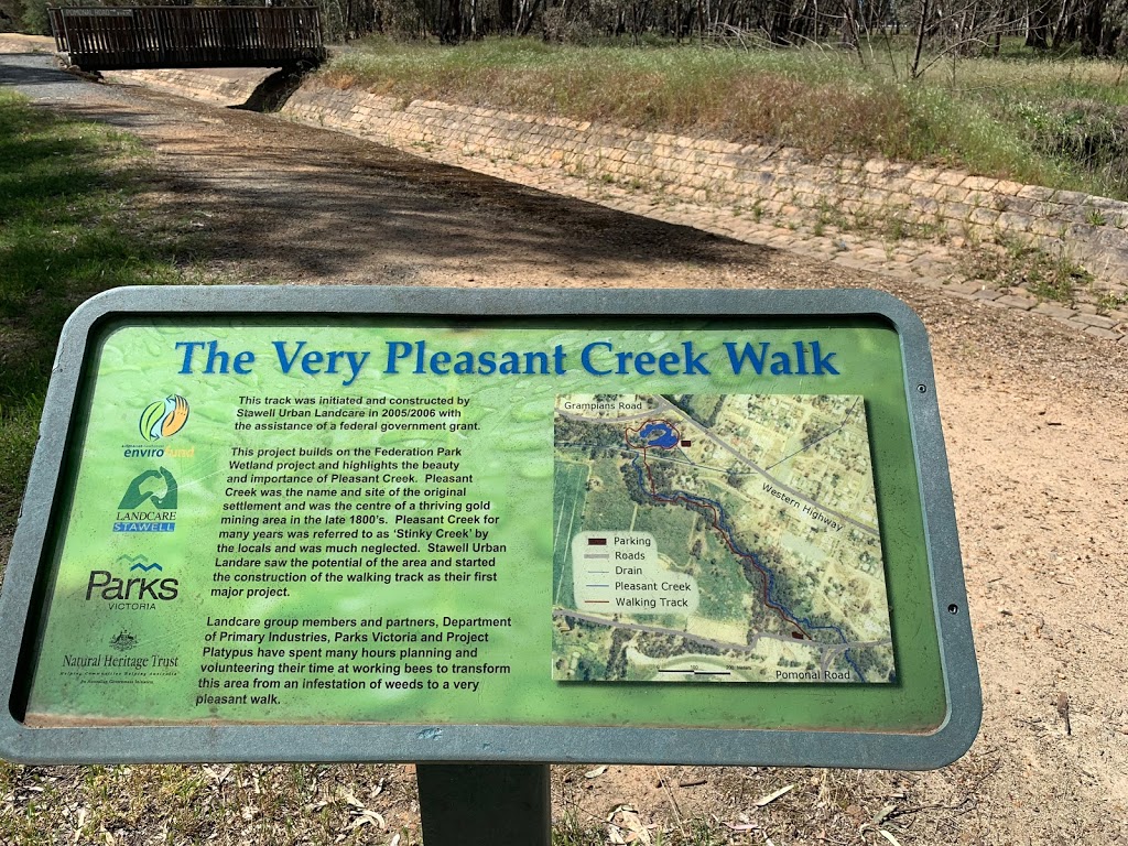 The Very Pleasant Creek Walk | park | Unnamed Road, Stawell VIC 3380, Australia
