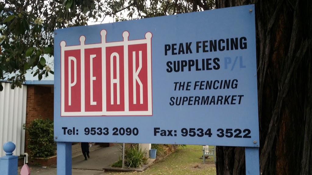 Peak Fencing Supplies Pty Ltd | store | 41 Lorraine St, Peakhurst NSW 2210, Australia | 0295332090 OR +61 2 9533 2090