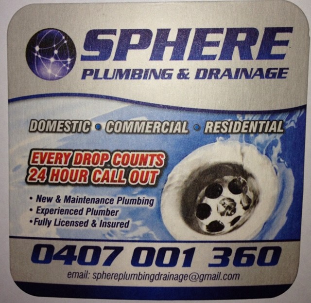 Sphere Plumbing & Gas Services | plumber | 1/47 Lingara Ave, Palmwoods QLD 4555, Australia | 0407001360 OR +61 407 001 360