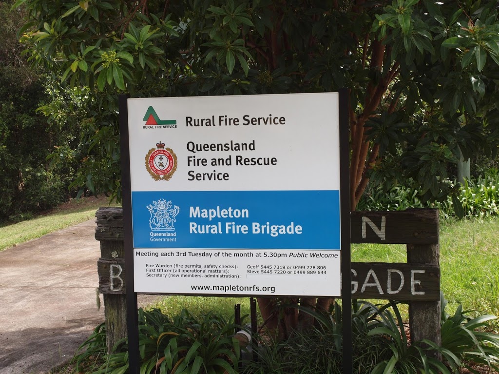 Mapleton Rural Fire Brigade | fire station | 37 Obi Obi Rd, Mapleton QLD 4560, Australia | 0754457222 OR +61 7 5445 7222