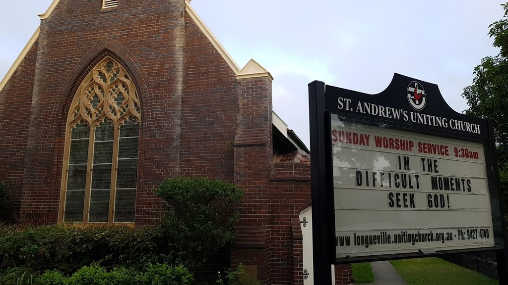 St Andrews Uniting Church | 47A Kenneth St, Longueville NSW 2066, Australia | Phone: (02) 9427 4740