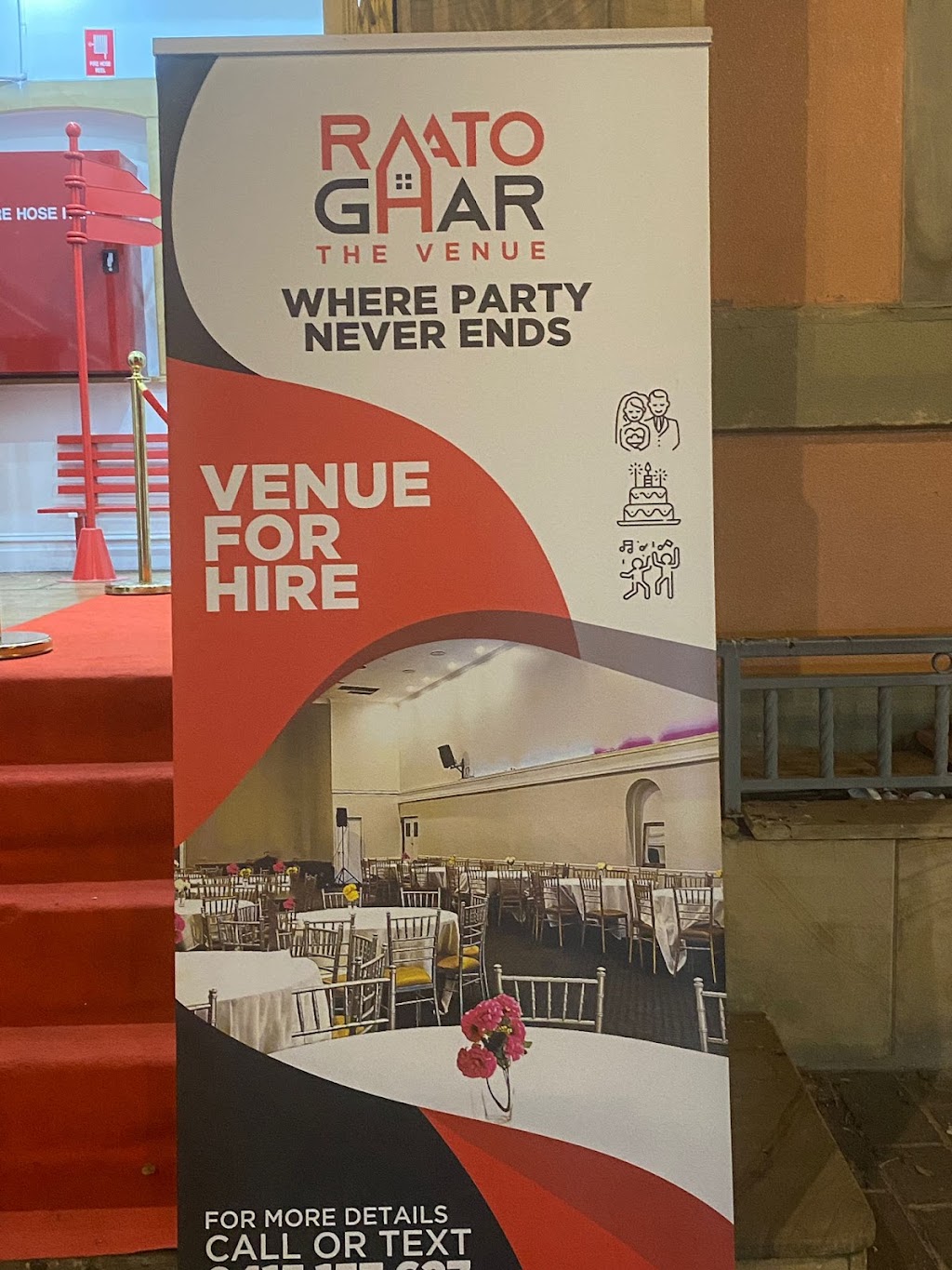 Raato Ghar : The Venue | 12 Good St, Granville NSW 2142, Australia | Phone: 0415 157 627