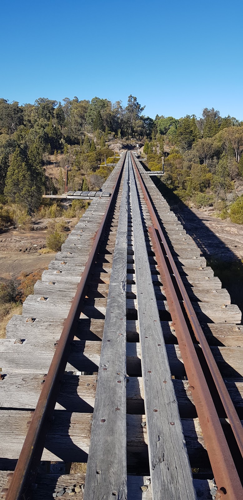 Railway Bridge | google map takes to a residential place, 2 Pioneers Parade, Stanthorpe QLD 4380, Australia