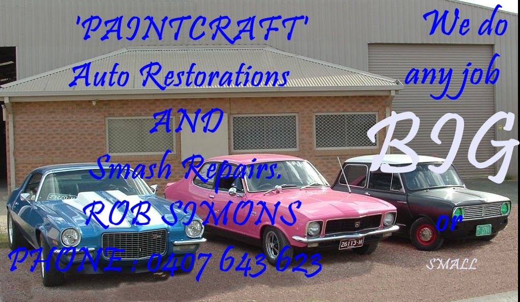 Paintcraft Auto Restoration | car repair | 1/17 Matong Rd, Echuca VIC 3564, Australia | 0354806552 OR +61 3 5480 6552