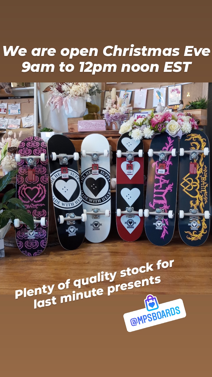M. P. Skateboards | In The Enchanted Florist, 218 Russell St, Newtown QLD 4350, Australia | Phone: 0416 467 111