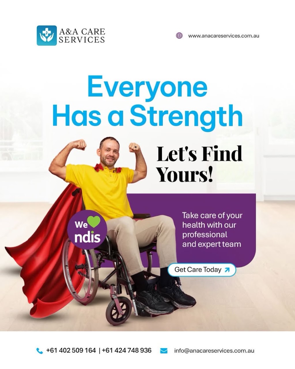 A&A Care Services | 3 Railway Terrace, Schofields NSW 2762, Australia | Phone: 0424 748 936