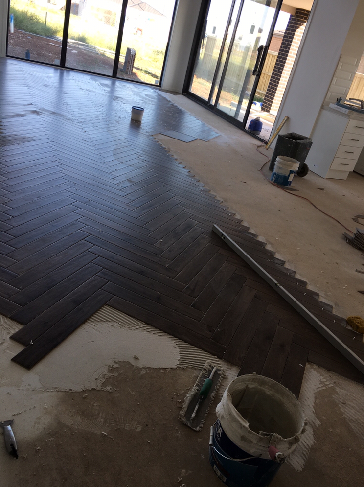 HerringbooneTiling Pty Ltd | 2 Portman Ave, Harkness VIC 3337, Australia | Phone: 0420 409 094