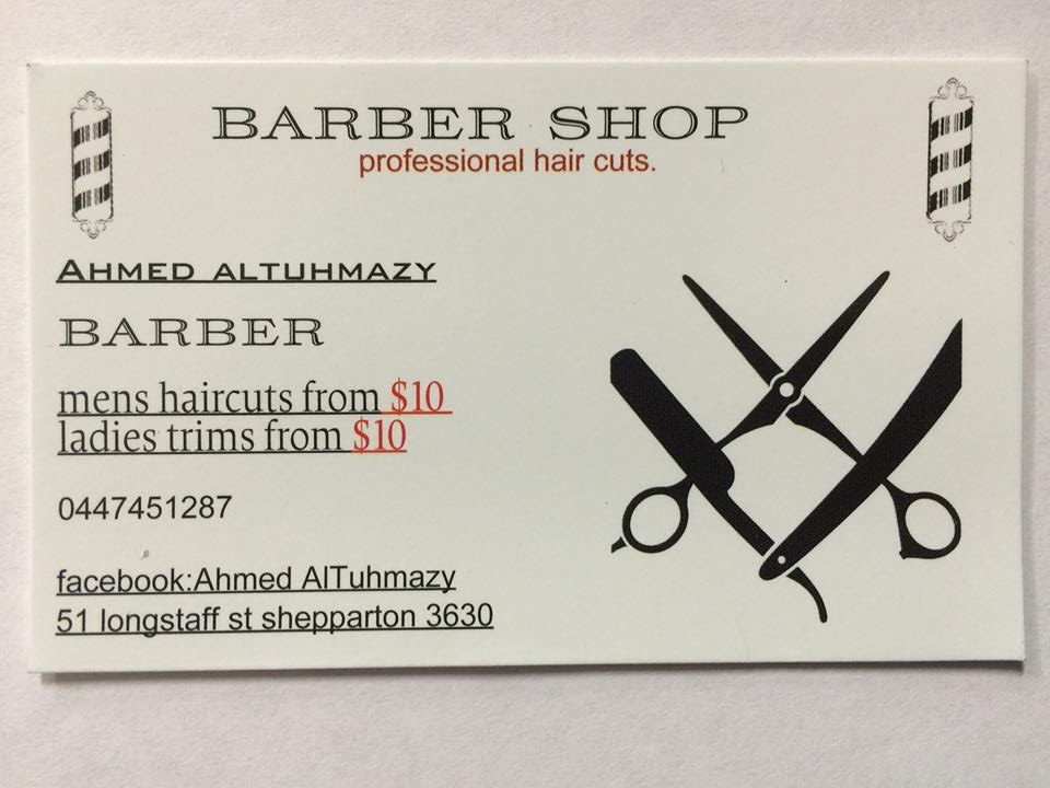 shepparton barber shop | hair care | 51 Longstaff St, Shepparton VIC 3630, Australia | 0447451287 OR +61 447 451 287