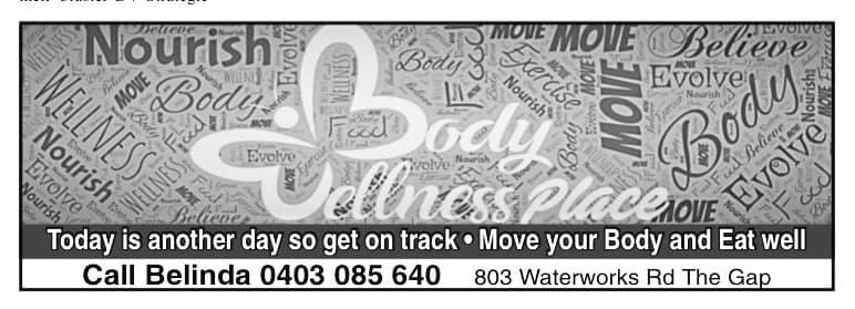 Body Wellness Place | 803 Waterworks Rd, The Gap QLD 4061, Australia | Phone: 0403 085 640