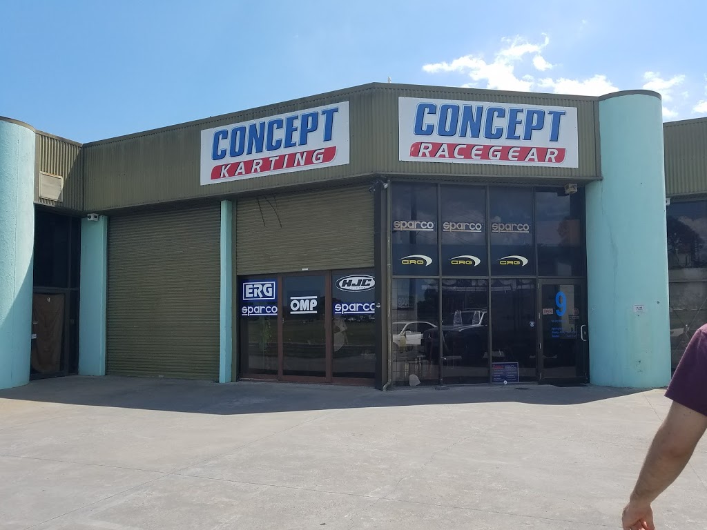 Concept Racegear | Factory 9/19-25 Grange Rd, Cheltenham VIC 3192, Australia | Phone: (03) 9585 5340