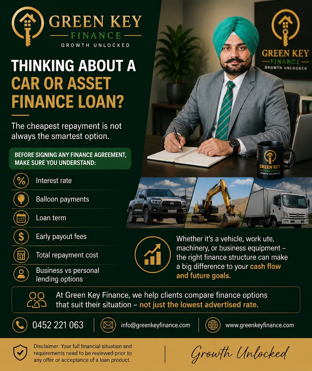 Green Key Finance | 3 Musical Ave, Clyde North VIC 3978, Australia | Phone: 0452 221 063