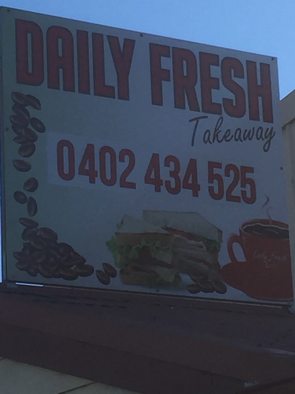 Daily Fresh Takeaway | meal takeaway | 85 Munibung Rd, Cardiff NSW 2285, Australia | 0402434525 OR +61 402 434 535