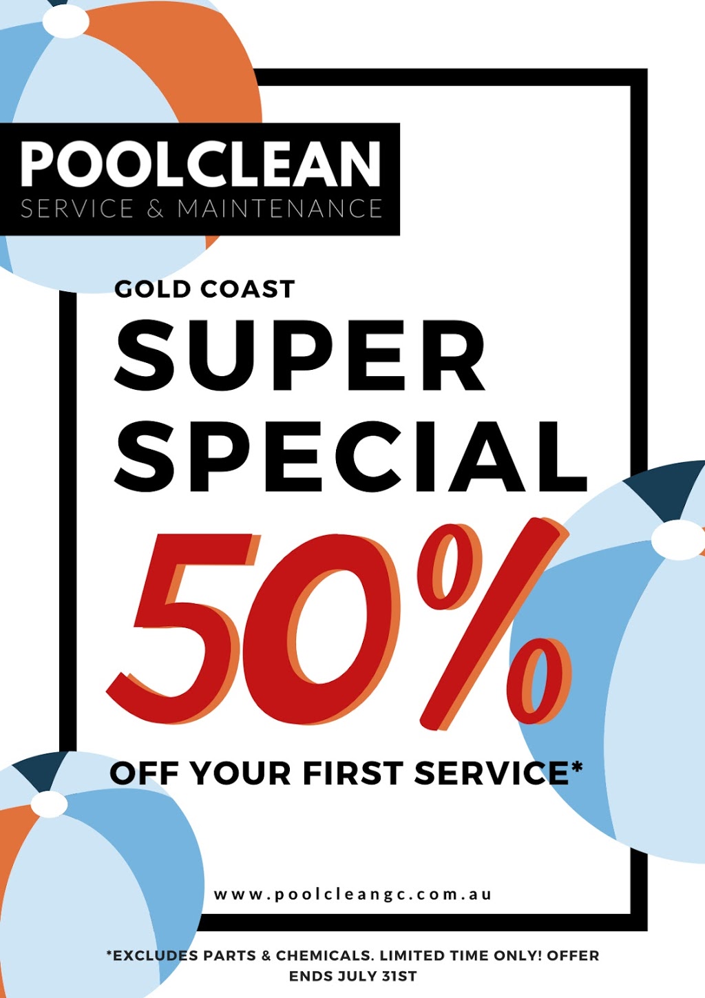 PoolClean Service and Maintenance | 4/143 Hedges Ave, Mermaid Beach QLD 4218, Australia | Phone: 0438 843 581