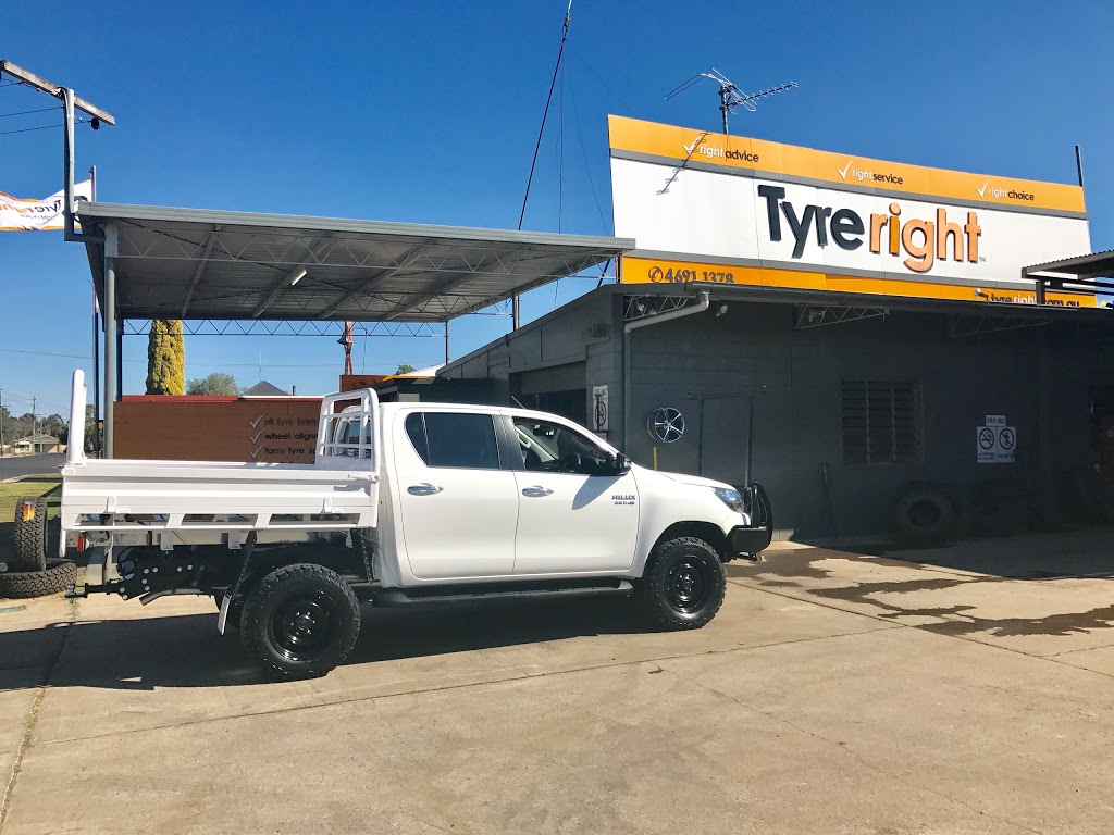 Tyreright Oakey | car repair | 2 John St, Oakey QLD 4401, Australia | 0746911378 OR +61 7 4691 1378