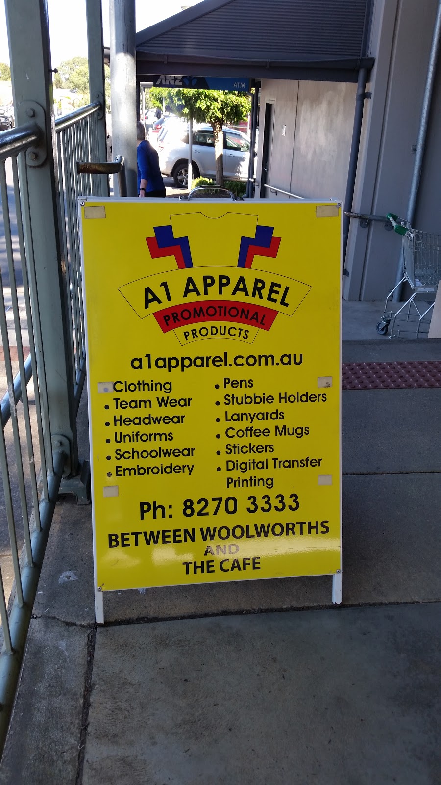 A1 Apparel Promotional Products | clothing store | 130-140 Hub Dr, Aberfoyle Park SA 5159, Australia | 0882703333 OR +61 8 8270 3333
