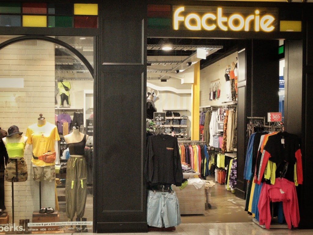 Factorie | clothing store | Stockland Point Cook - Cheetham, 4 Main St, Point Cook VIC 3030, Australia | 0383538936 OR +61 3 8353 8936