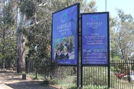 Fairhills High School | school | 330 Scoresby Rd, Knoxfield VIC 3180, Australia | 0397585022 OR +61 3 9758 5022