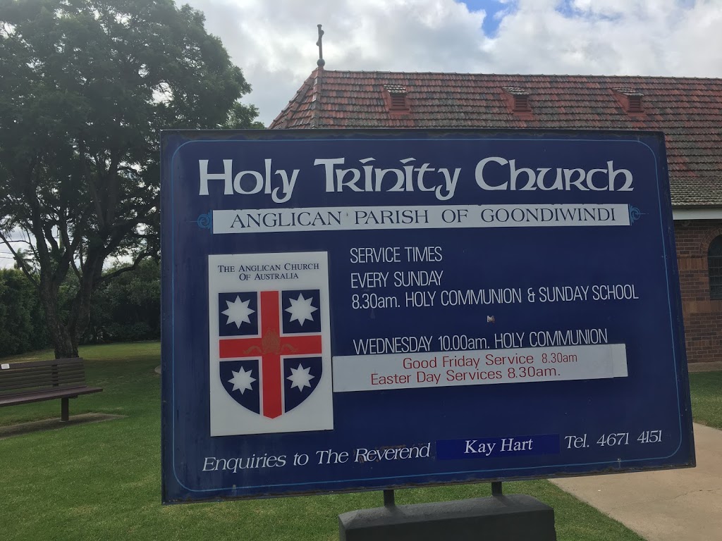 Holy Trinity Church | church | 43 Bowen St, Goondiwindi QLD 4390, Australia