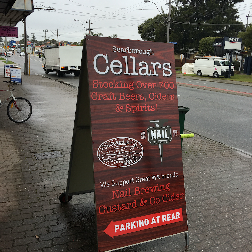 Scarborough Cellars | store | 166A Scarborough Beach Rd, Scarborough WA 6019, Australia | 0893411437 OR +61 8 9341 1437