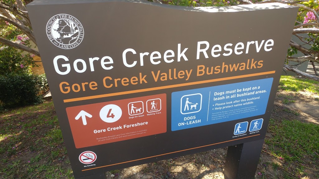 Gore Creek Reserve Bush Trail | gym | 9 Ford St, Greenwich NSW 2065, Australia