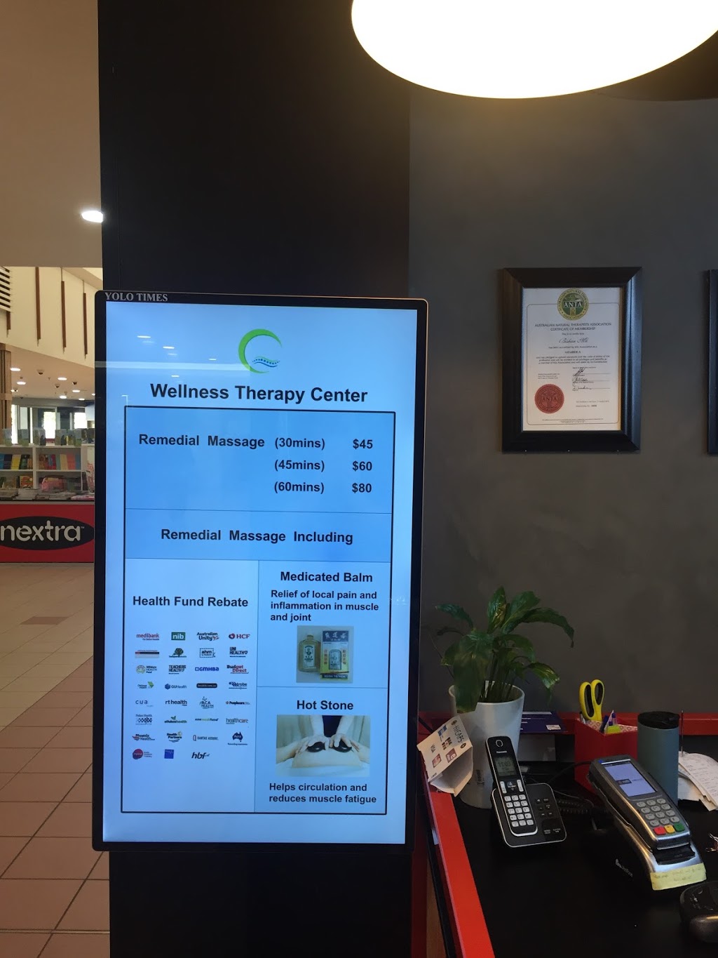 Wellness Therapy Center | Shop 29 Dianella Plaza, 366 Grand Promenade, Dianella WA 6059, Australia | Phone: (08) 6150 9295