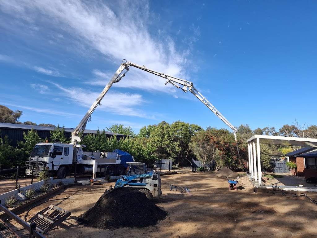 A G Concrete pumping | 49 Railway Pl N, Goornong VIC 3557, Australia | Phone: 0407 222 620