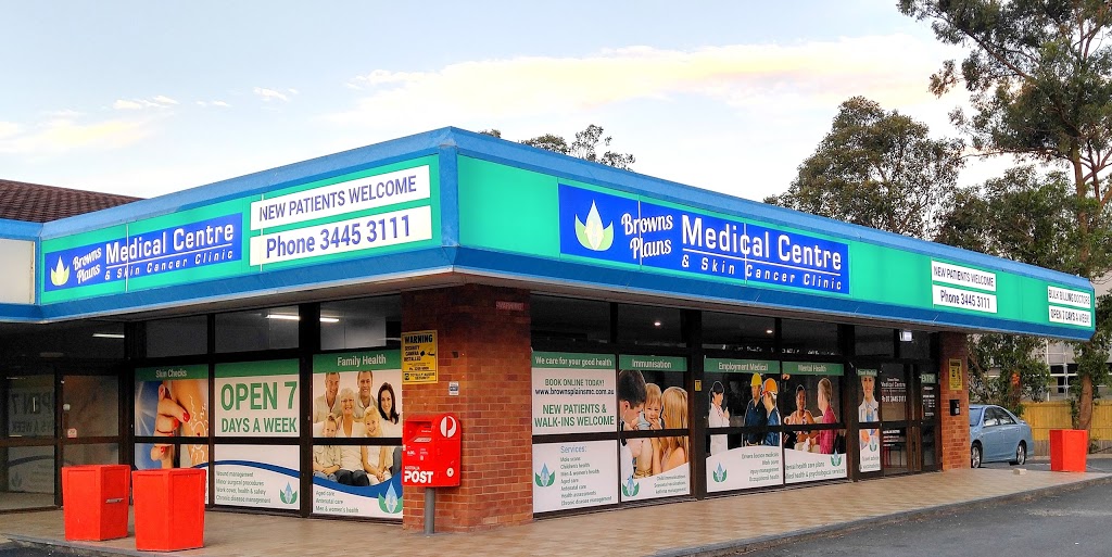 Browns Plains Medical Centre & Skin Cancer Clinic | hospital | 840 Wembley Rd, Browns Plains QLD 4118, Australia | 0734453111 OR +61 7 3445 3111