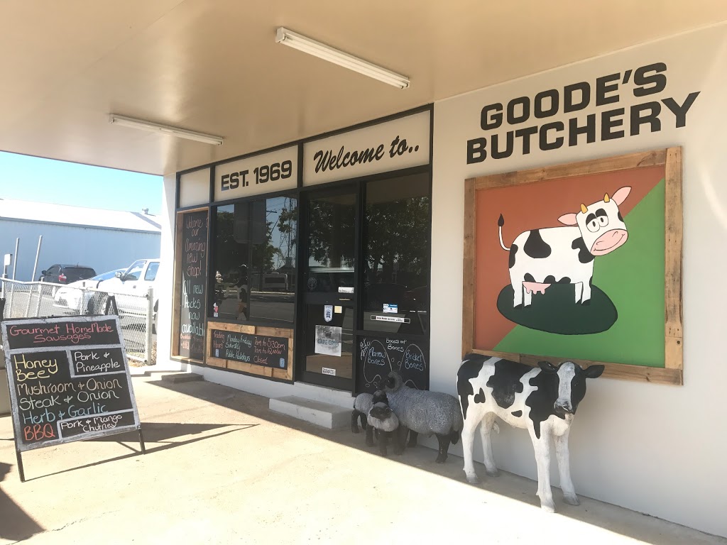 Goodes Butchery | store | 40 Broad St, Sarina QLD 4737, Australia | 0749561626 OR +61 7 4956 1626