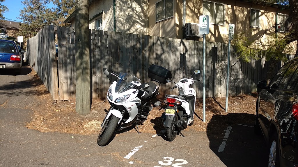 Turramurra Plaza Motorcycle Parking | parking | 1A Kissing Point Rd, Turramurra NSW 2074, Australia