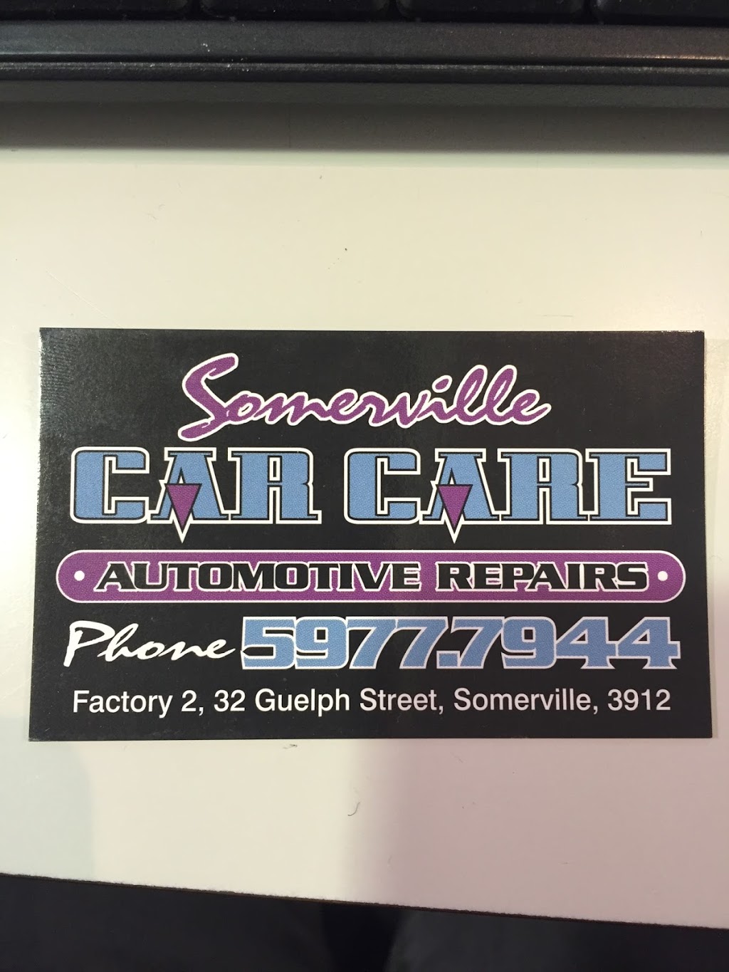 Somerville Car Care Automotive Repairs | car repair | 2/32 Guelph St, Somerville VIC 3912, Australia | 0359777944 OR +61 3 5977 7944