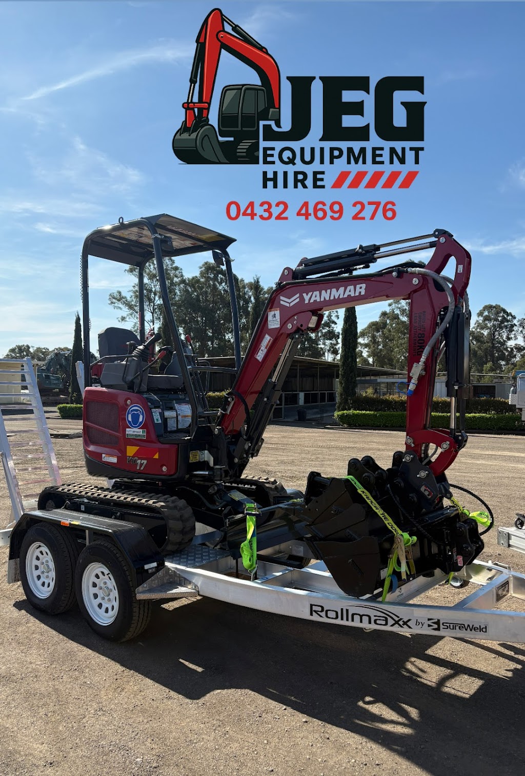 JEG Equipment Hire | 7 Cabernet Cct, Orchard Hills NSW 2748, Australia | Phone: 0432 469 276