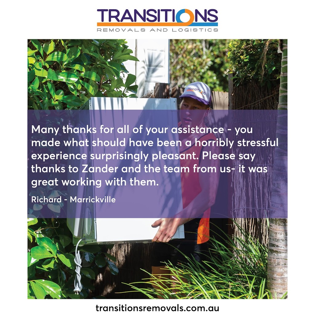 Transitions Removals & Logistics | 8 Ralston Dr, Orange NSW 2800, Australia | Phone: 0435 421 571