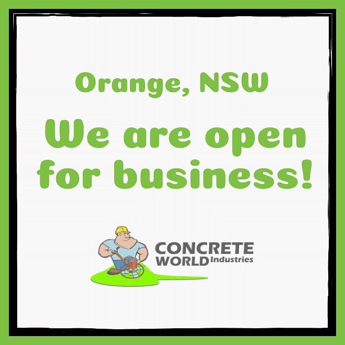 Concrete World Industries | Unit 2/4 Barrett Ct, Orange NSW 2800, Australia | Phone: (02) 6362 0080