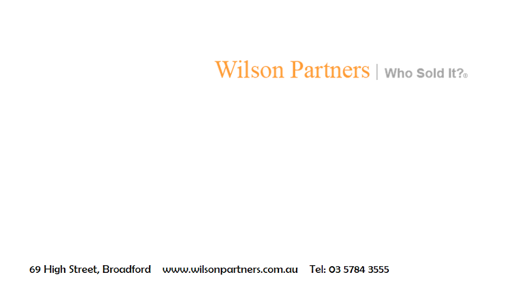 Wilson Partners | real estate agency | 69 High St, Broadford VIC 3658, Australia | 0357843555 OR +61 3 5784 3555