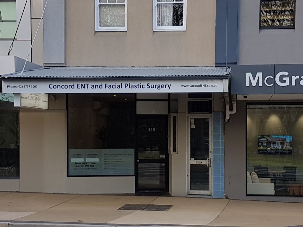 Concord ENT & Facial Plastic Surgery | 119 Majors Bay Rd, Concord NSW 2137, Australia | Phone: (02) 8757 3000