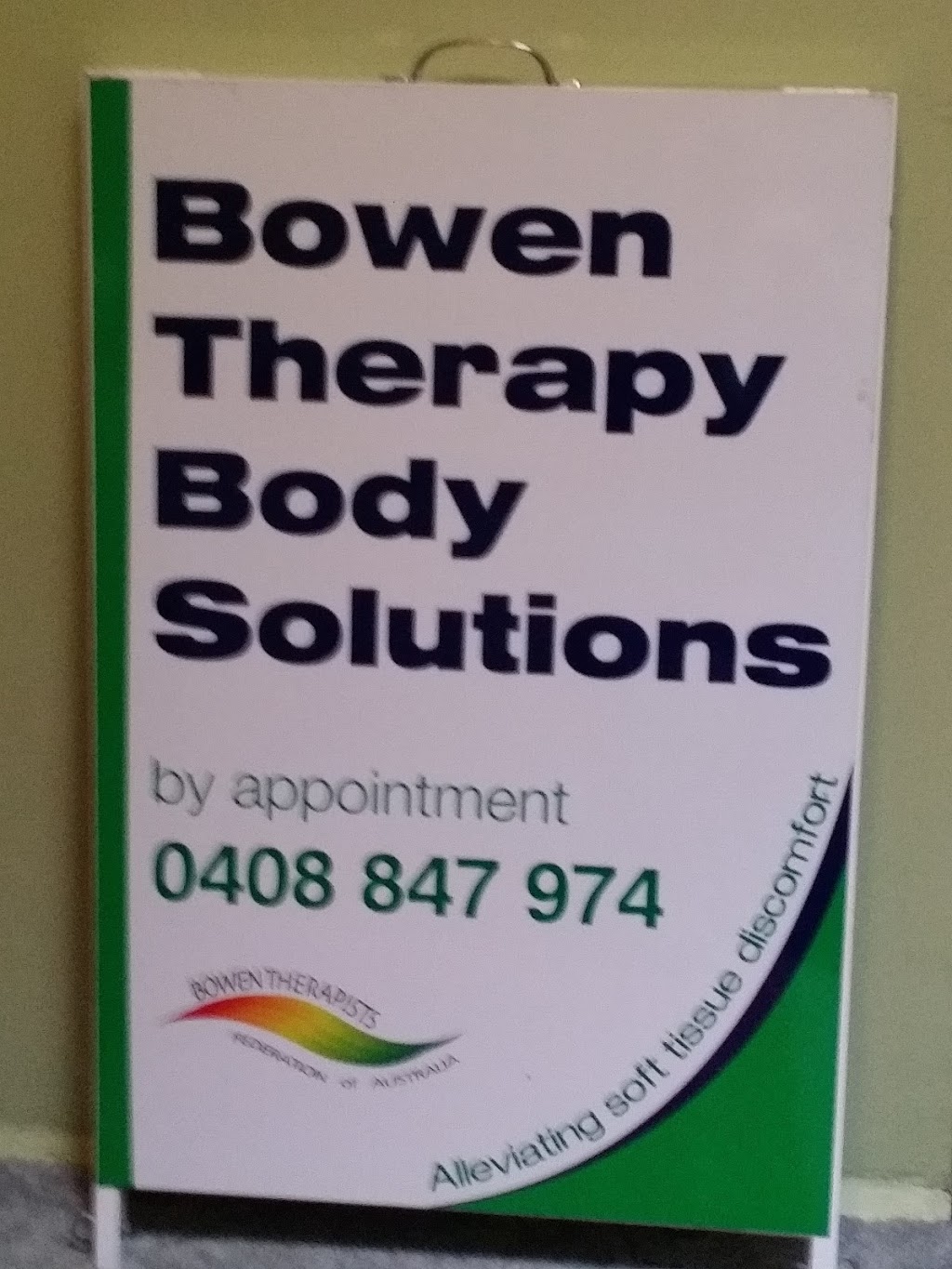 Bowen Therapy Body Solutions | health | By Appointment Only, 26 Korana St, South Plympton SA 5038, Australia | 0408847974 OR +61 408 847 974