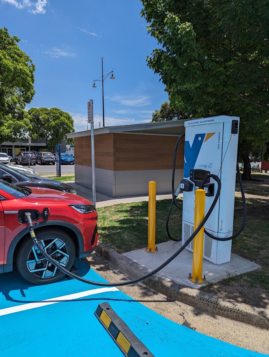 Evie Charging Station | 83 Wills St, Dunkeld VIC 3294, Australia | Phone: 1300 463 843