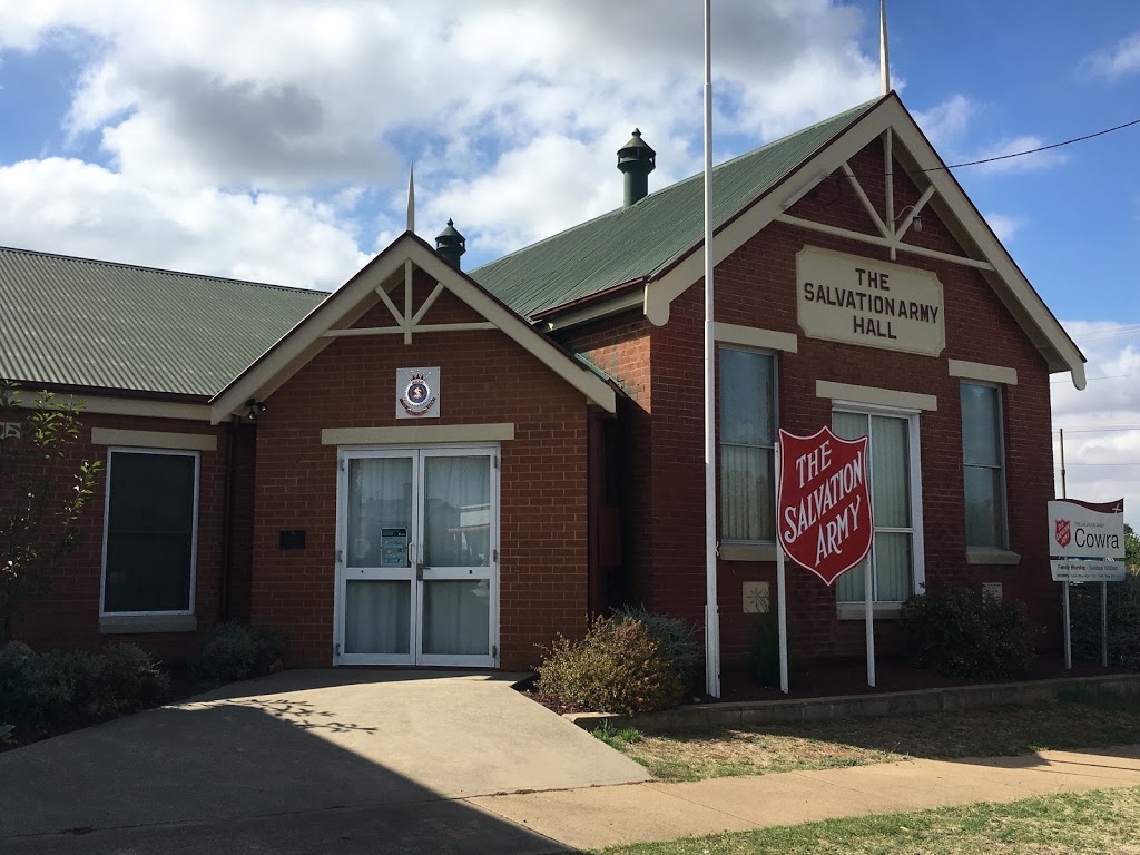 The Salvation Army - Cowra Corps | church | 1 Macquarie St, Cowra NSW 2794, Australia | 0263411313 OR +61 2 6341 1313