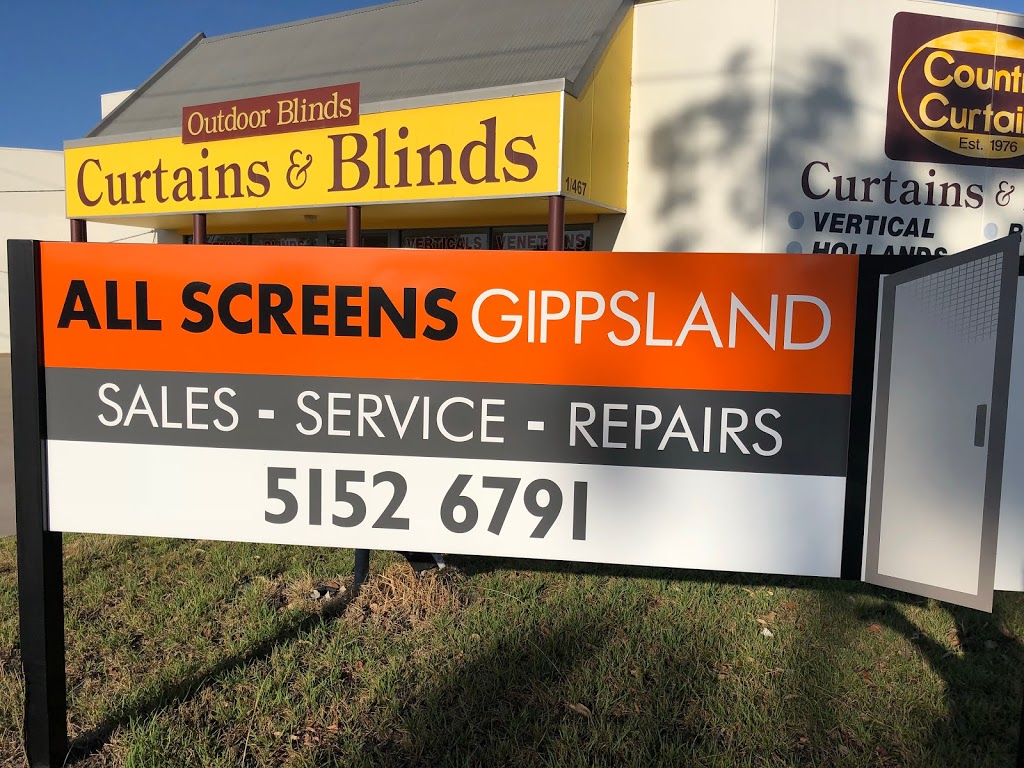 All Screens Gippsland | 1/467B Princes Hwy, Bairnsdale VIC 3875, Australia | Phone: (03) 5152 6791