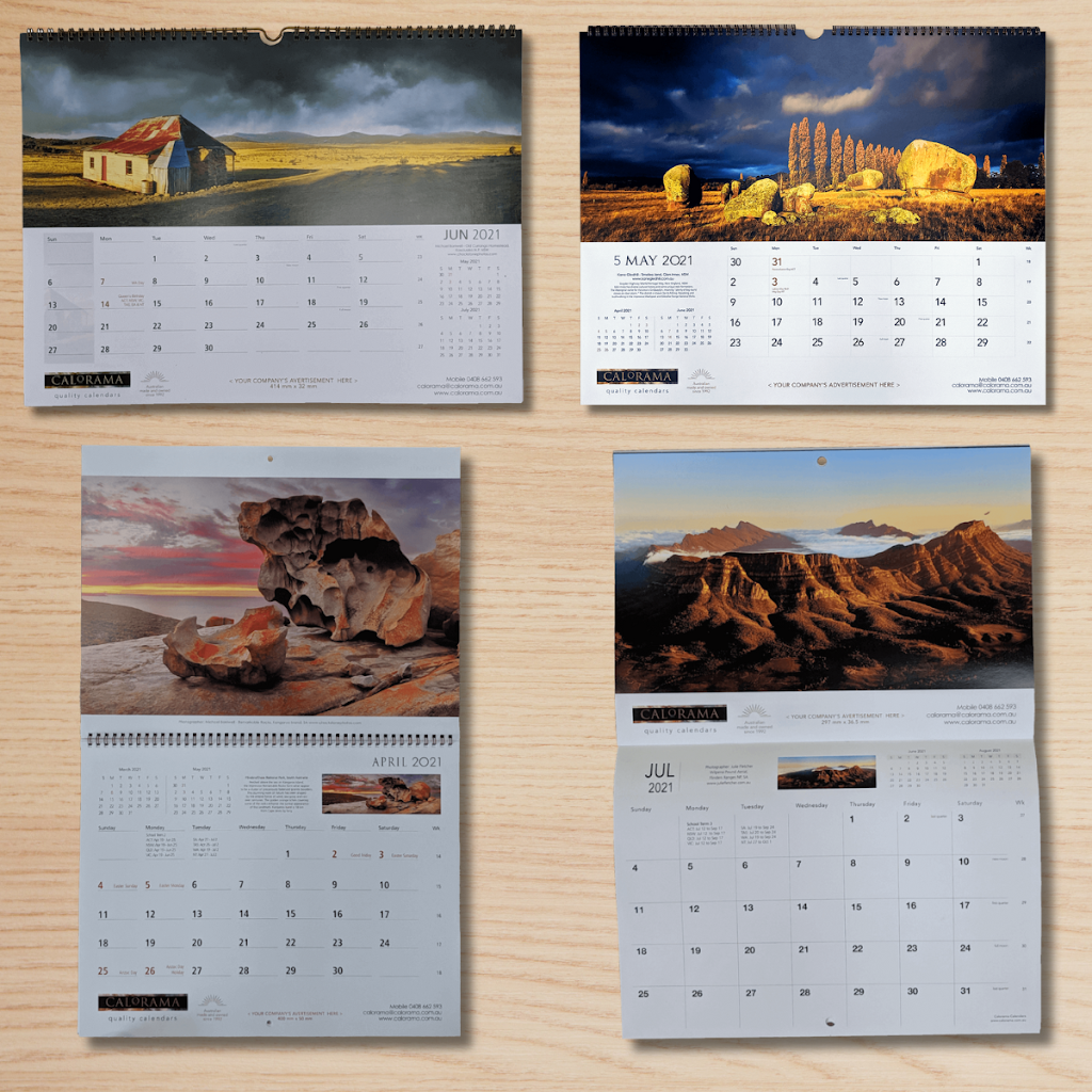 Calorama Quality Calendars | 14 Tullet St, Camden Park NSW 2570, Australia | Phone: 0408 662 593