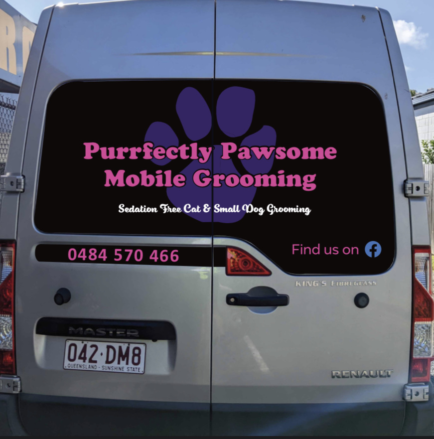 Purrfectly Pawsome Mobile Cat & Small Dog Grooming | 6 Wolfe St, River Heads QLD 4655, Australia | Phone: 0484 570 466