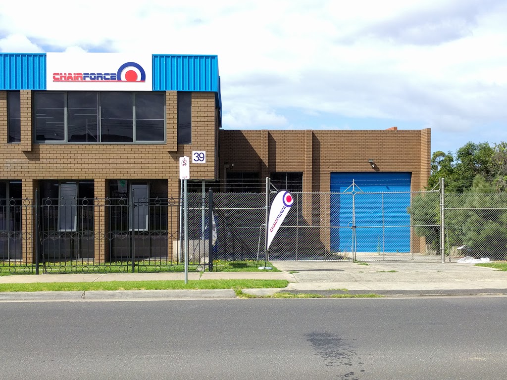 Chairforce Melbourne | store | 37 Smith Rd, Springvale VIC 3171, Australia | 0390401505 OR +61 3 9040 1505